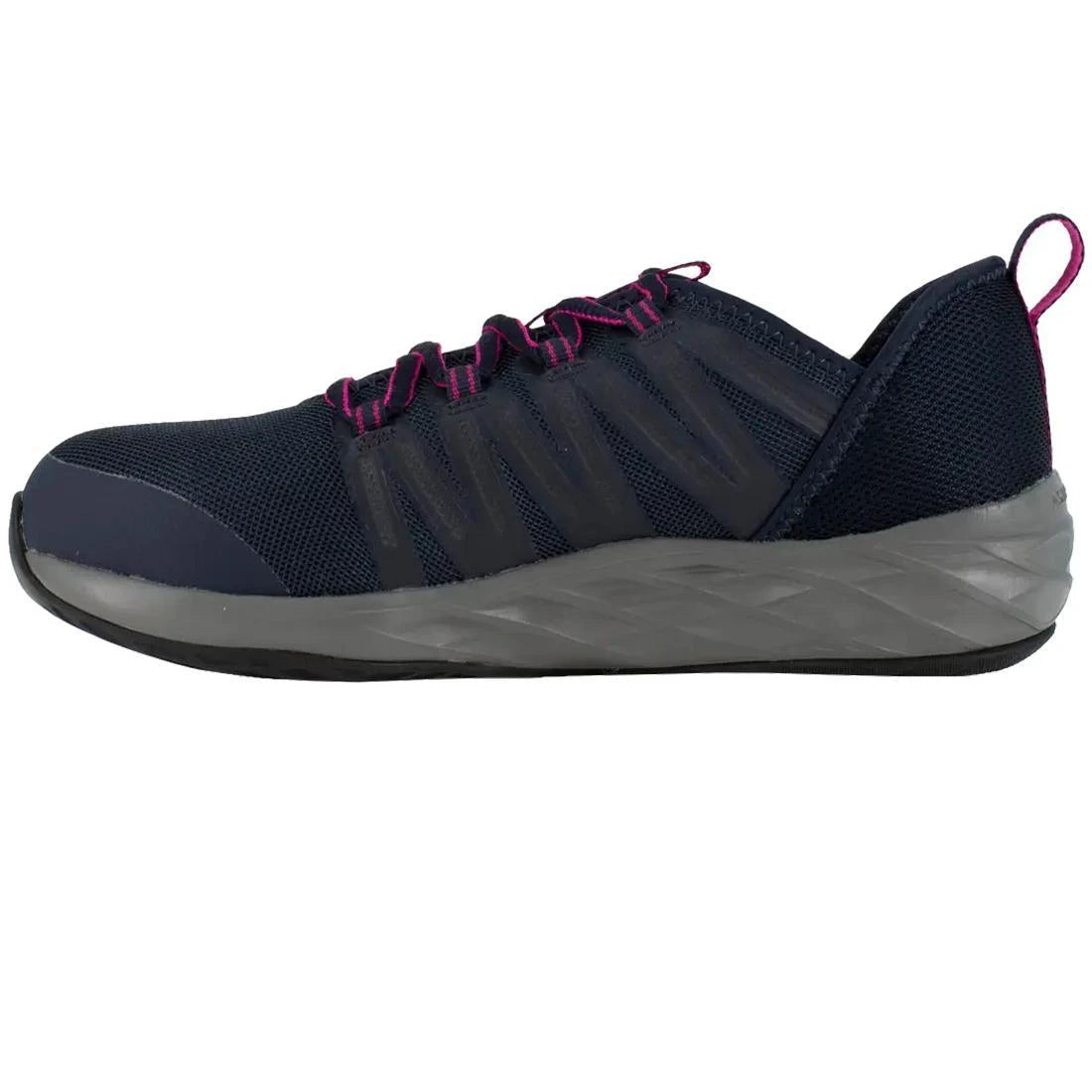 Reebok Work-Women's Astroride Work Athletic Steel Toe Dark Navy and Purple-Steel Toes-4