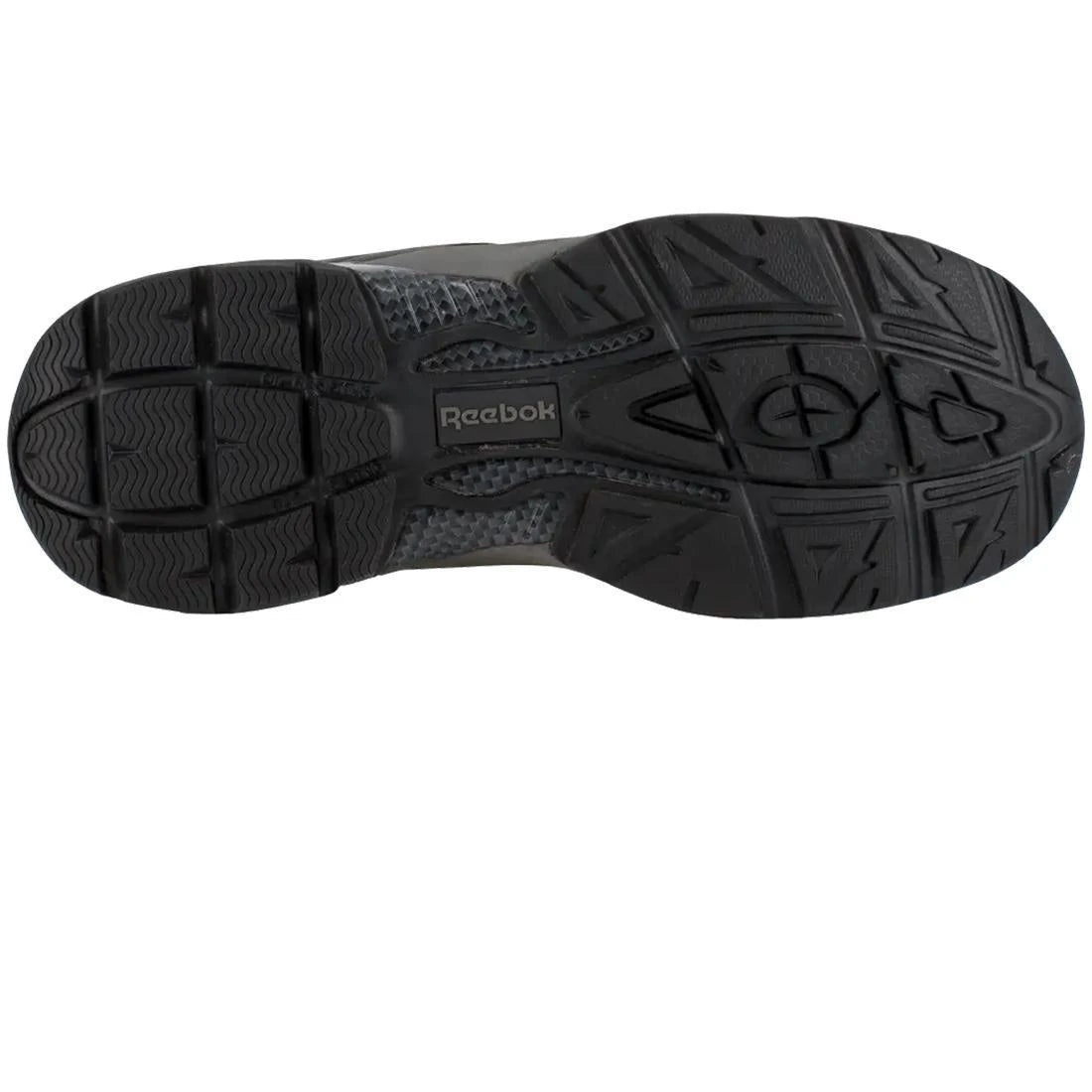 Reebok Work-Women's Beamer Athletic Composite Toe Black with CushGuard™ Internal Met Guard Gray-Steel Toes-2