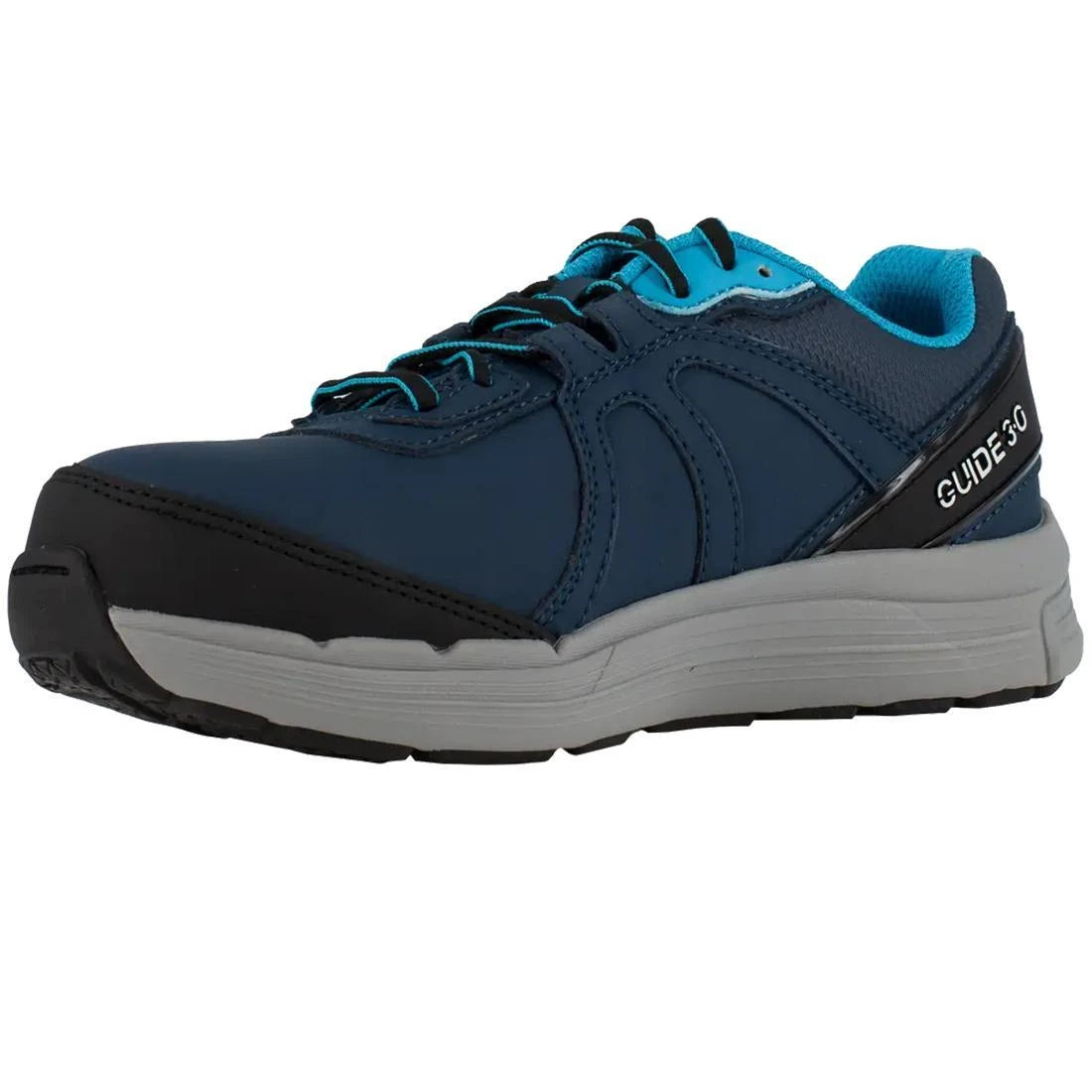 Reebok Work-Women's Guide Work Athletic Steel Toe Navy and Light Blue-Steel Toes-3