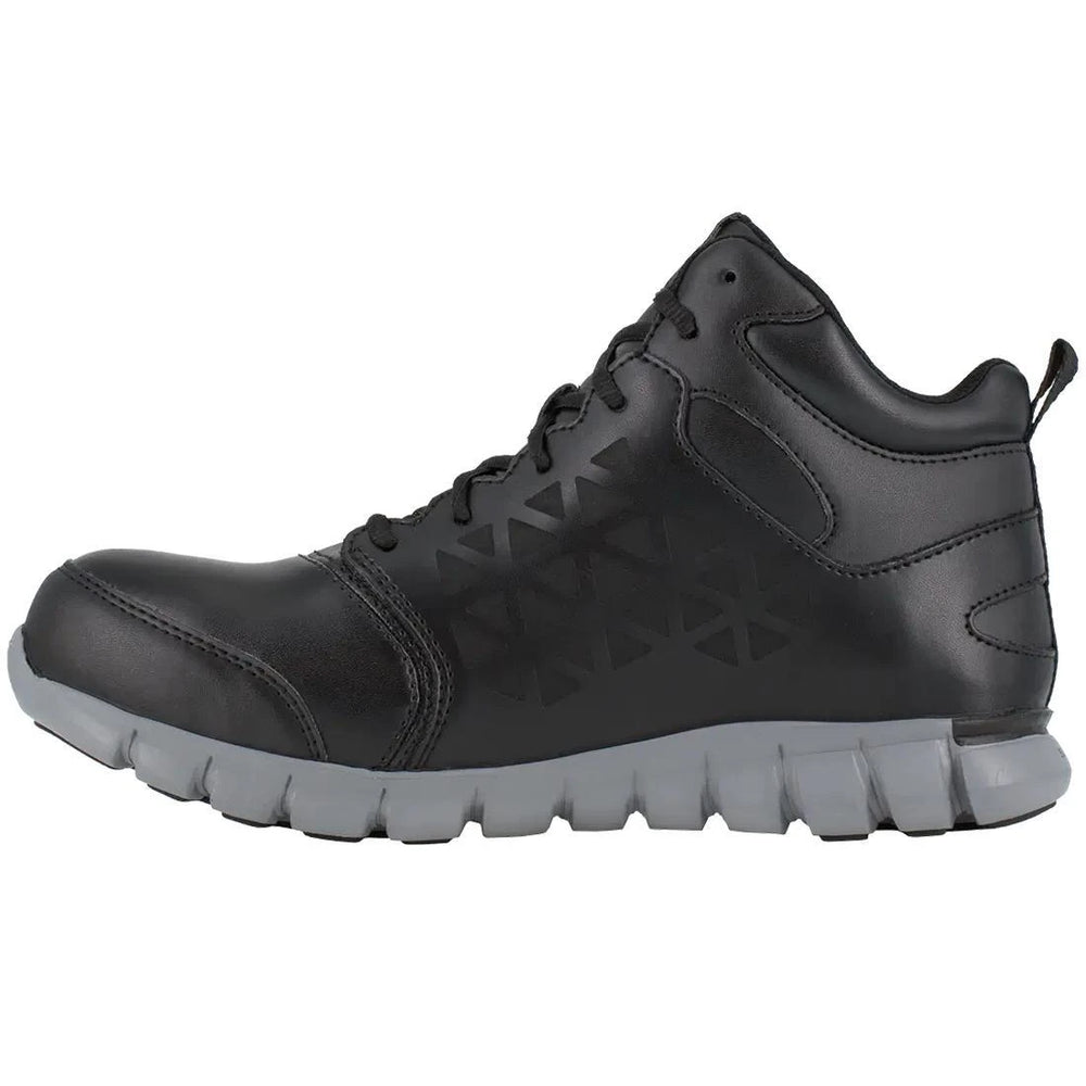 Reebok Work-Women's Sublite Cushion Work Athletic Mid-Cut Alloy Toe Black-Steel Toes-2