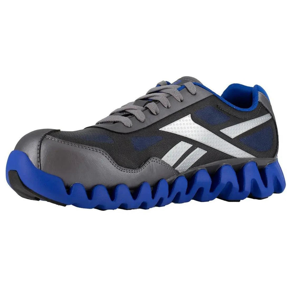 Reebok Work-Zig Pulse Work Athletic Composite Toe Blue,Gray-Steel Toes-2