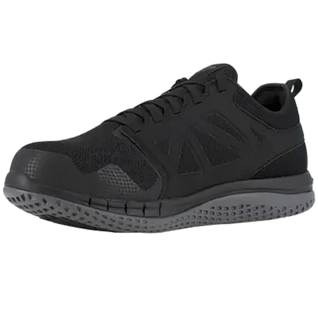 Reebok Work-Zprint Work Athletic Steel Toe Black and Dark Gray-Steel Toes-2