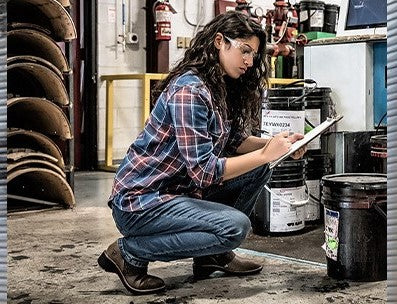 Safety Footwear for women homepage banner