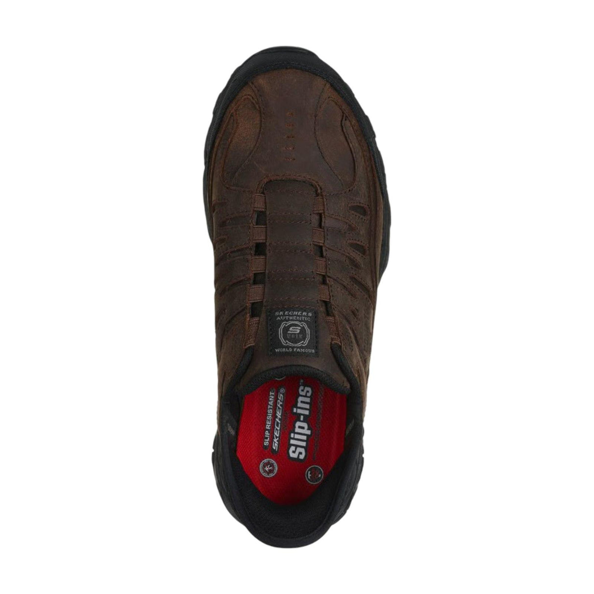 Holdredge Ryker Composite Toe Work Shoe Brown