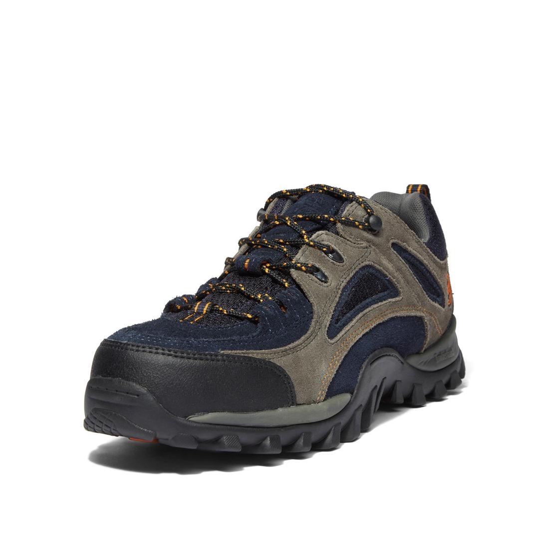 Timberland Pro Mudsill Steel-Toe Work Shoe Blue 61009 Front View