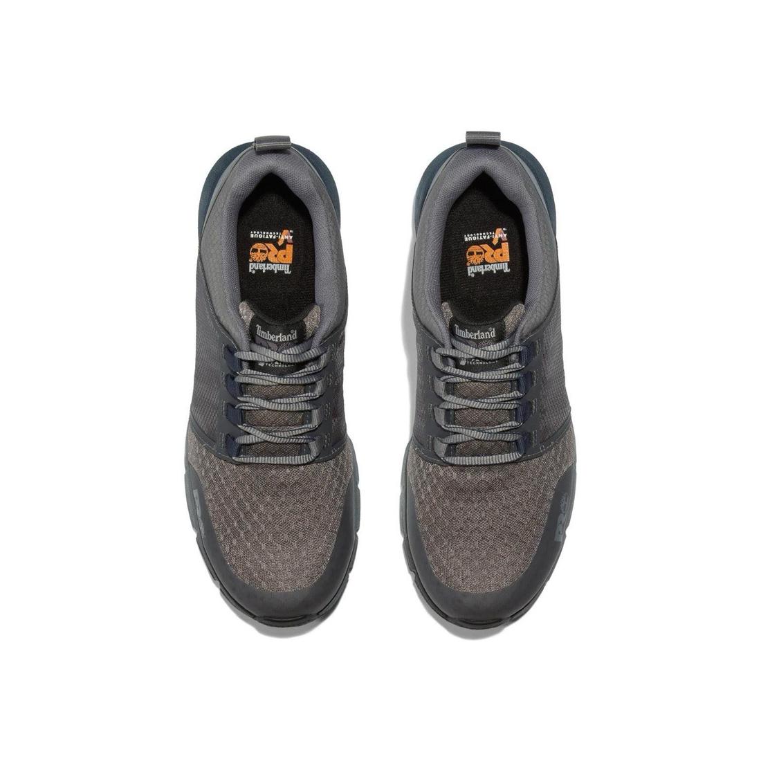 Timberland Pro Radius Composite-Toe Work Shoe Grey Front-upper View