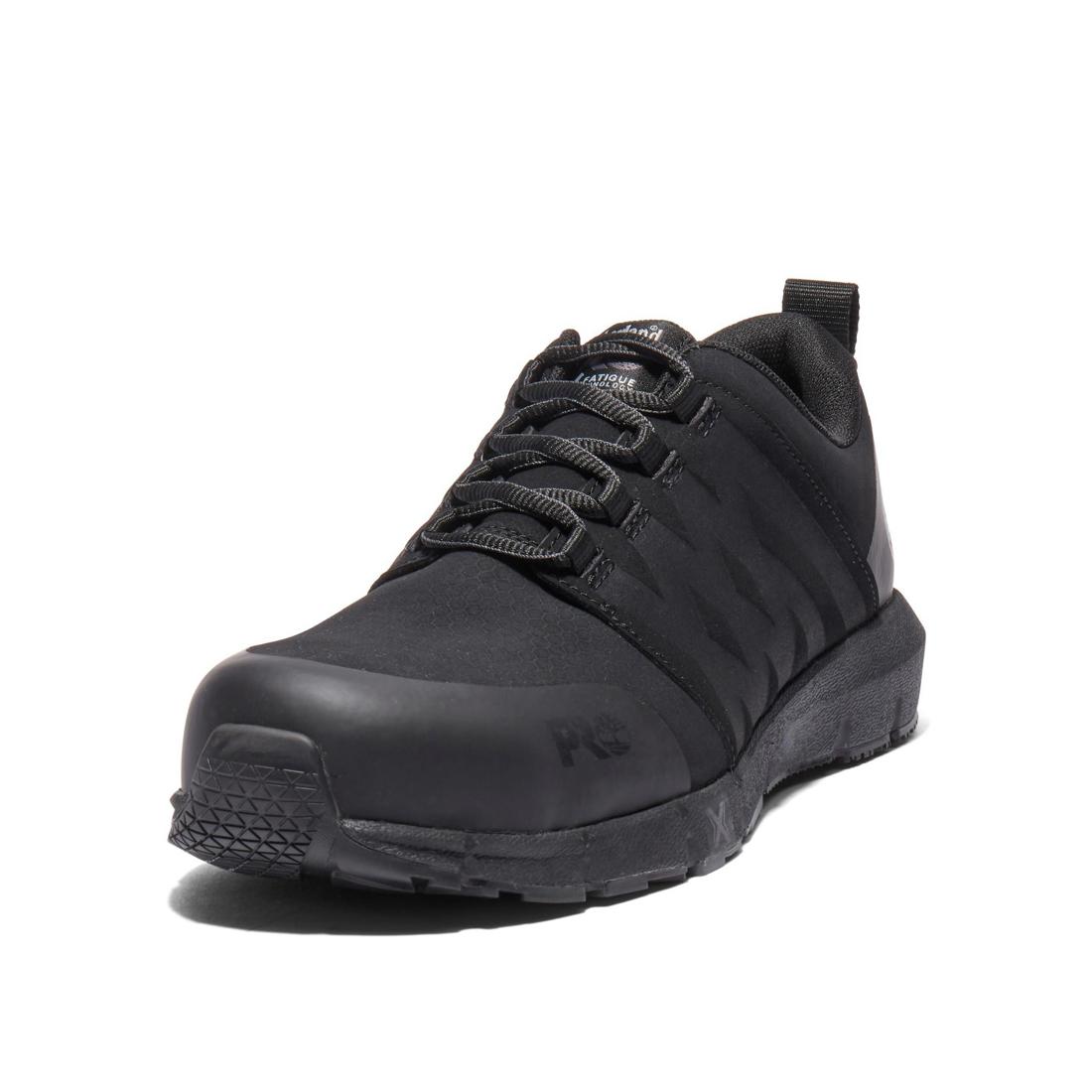 Timberland Pro Radius EH Composite-Toe Work Shoe Black A28PT Front View