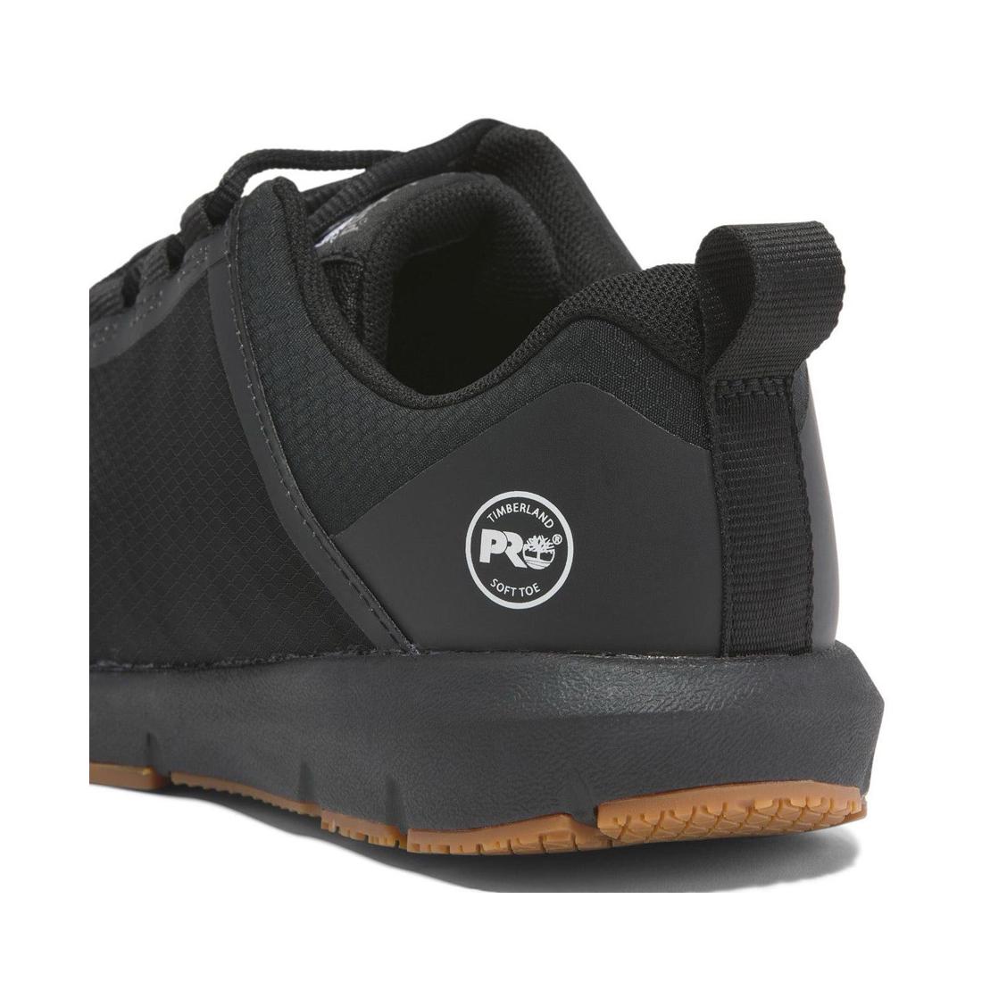 Timberland Pro Radius Soft-Toe Shoe Black A5WBQ,DISCONTINUED,LOLA