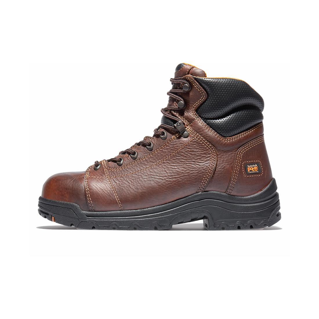 Timberland Pro Titan® Lace To Toe 6-Inch Alloy-Toe Work Boot Brown korn, TB150506 Medial Image