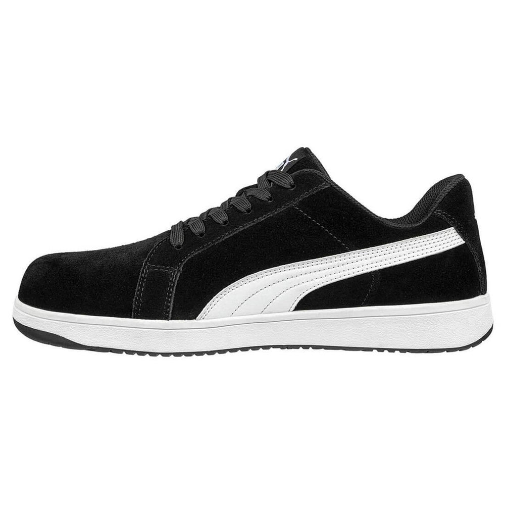 Puma Safety Iconic Suede Low Men's Composite-Toe Shoe Black image view 6