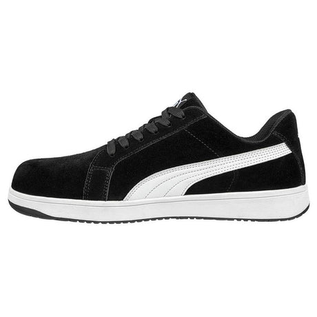 Puma Safety Iconic Suede Low Men's Composite-Toe Shoe Black image view 6