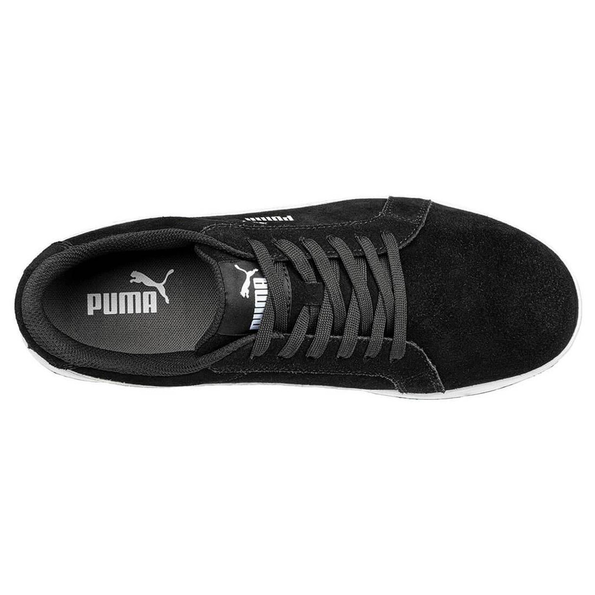 Puma Safety Iconic Suede Low Men's Composite-Toe Shoe Black image view 5