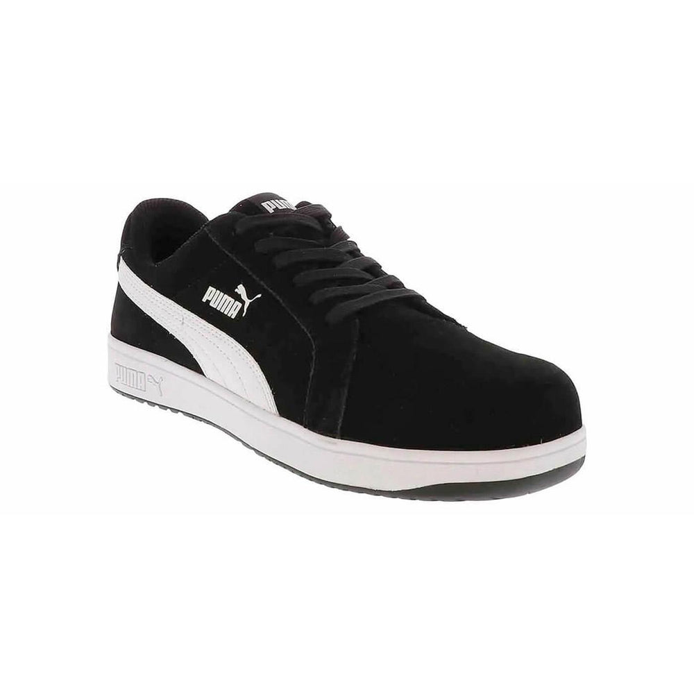 Puma Safety Iconic Suede Low Men's Composite-Toe Shoe Black image view 2