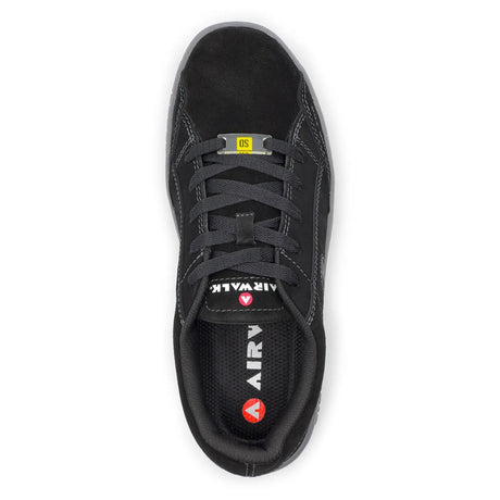 Airwalk Camino SD10 Women’s Composite Toe Work Shoes – Black/Grey 4