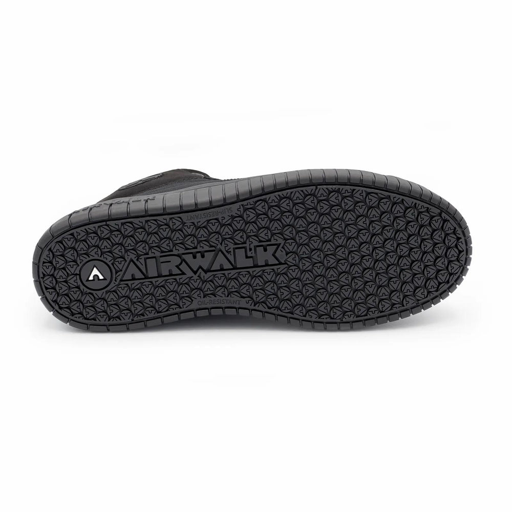 Airwalk Deuce Mid Composite Toe Work Boots – Black/Black 3