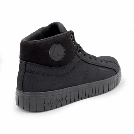 Airwalk Deuce Mid Composite Toe Work Boots – Black/Black 5