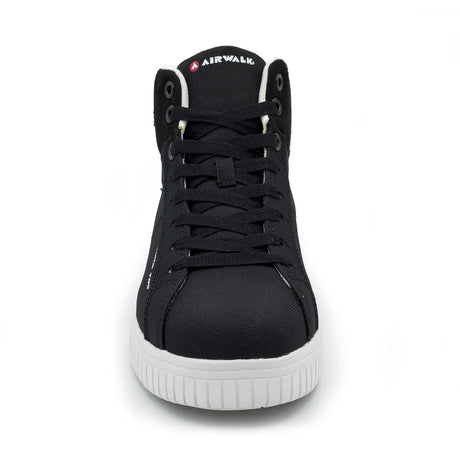 Airwalk Deuce Mid Composite Toe Work Boots – Black/White 6