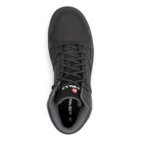 Airwalk Mongo Leather SD10 Composite Toe Mid Work Boots – Black 4
