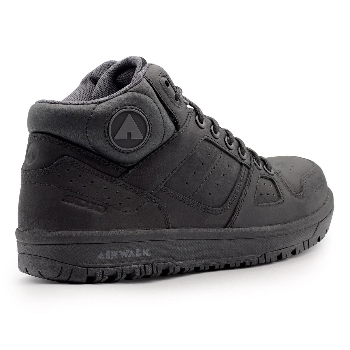 Airwalk Mongo Leather SD10 Composite Toe Mid Work Boots – Black 5