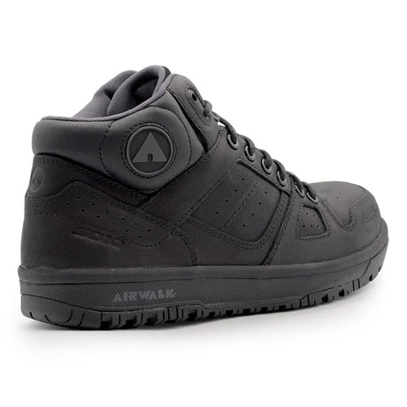 Airwalk Mongo Leather SD10 Composite Toe Mid Work Boots – Black 5