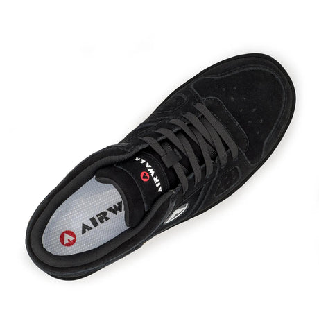 Airwalk Mongo Suede Low Women’s Composite Toe Work Shoes – Black/Gum 4