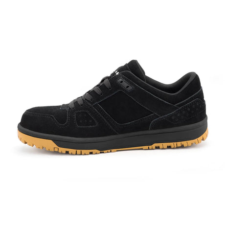 Airwalk Mongo Suede Low Women’s Composite Toe Work Shoes – Black/Gum 7