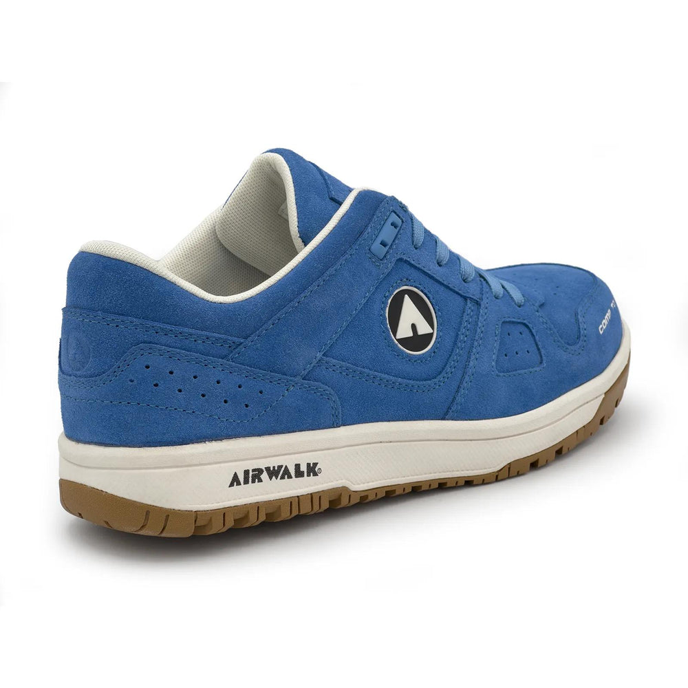 Airwalk Mongo Suede Low Women’s Composite Toe Work Shoes – Light Blue/Sail 5