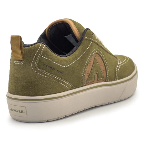 Airwalk Phat A Composite Toe Work Shoes – Military Olive 5
