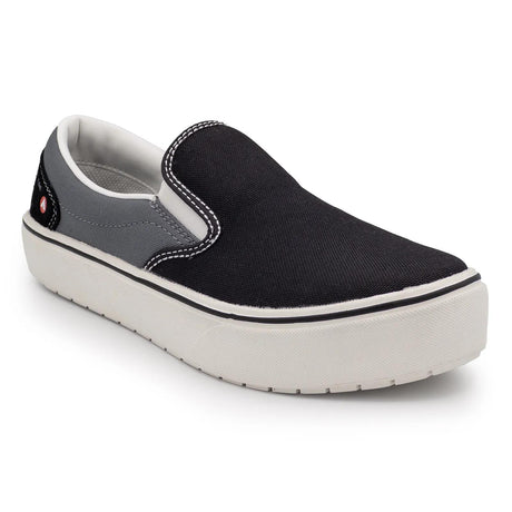 Airwalk Venice Canvas Slip-On Women’s Composite Toe Work Shoes – Black/Castle Rock 2