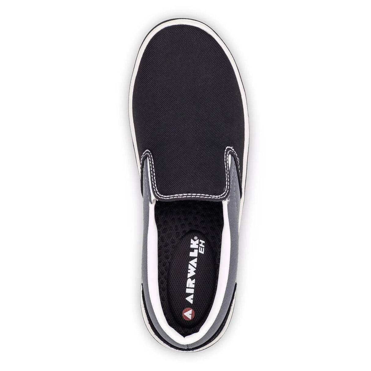 Airwalk Venice Canvas Slip-On Women’s Composite Toe Work Shoes – Black/Castle Rock 4