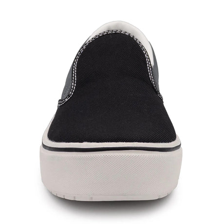 Airwalk Venice Canvas Slip-On Women’s Composite Toe Work Shoes – Black/Castle Rock 8