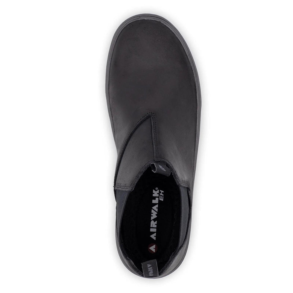 Airwalk Venice Leather Chelsea Composite Toe Work Boots – Black/Forged Iron 4