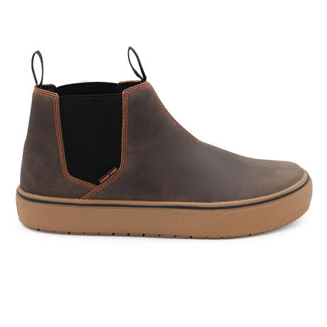 Airwalk Venice Leather Chelsea Composite Toe Work Boots – Brown/Gum 1