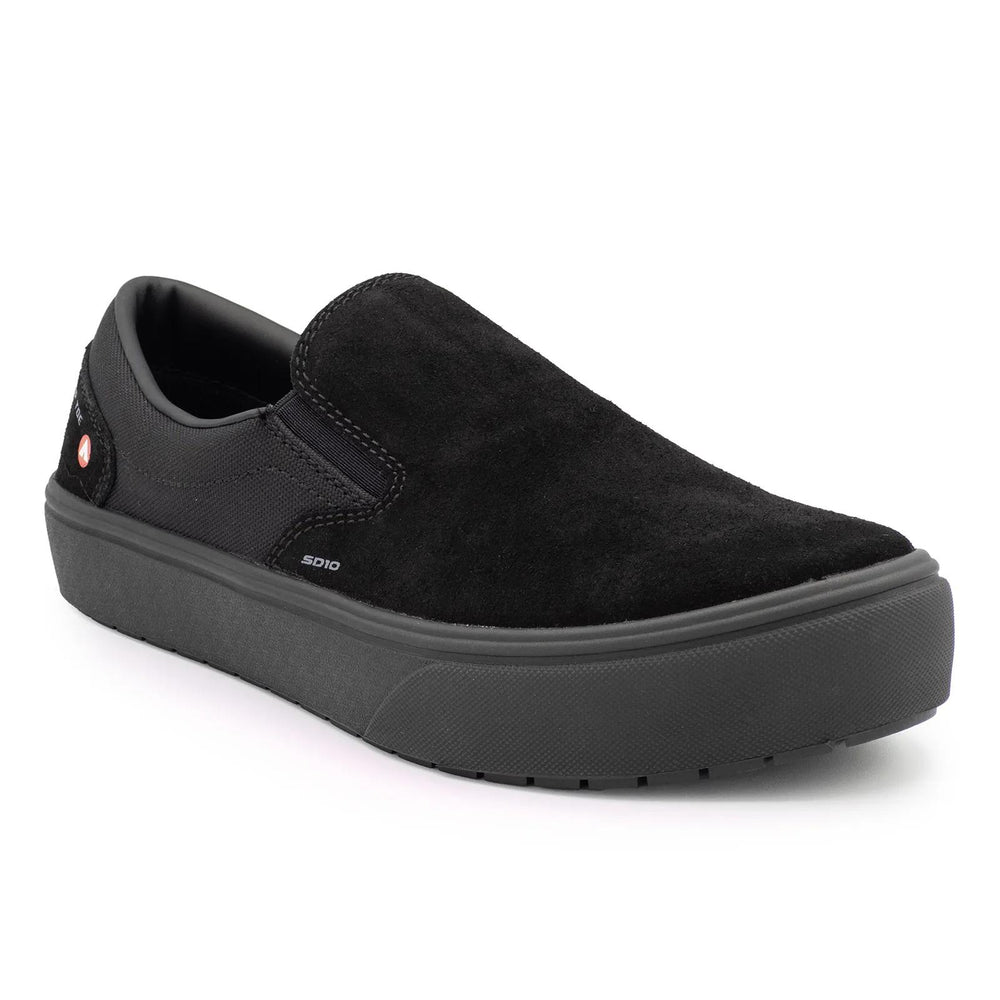 Airwalk Venice Suede Slip-On SD10 Composite Toe Work Shoes – Black 2
