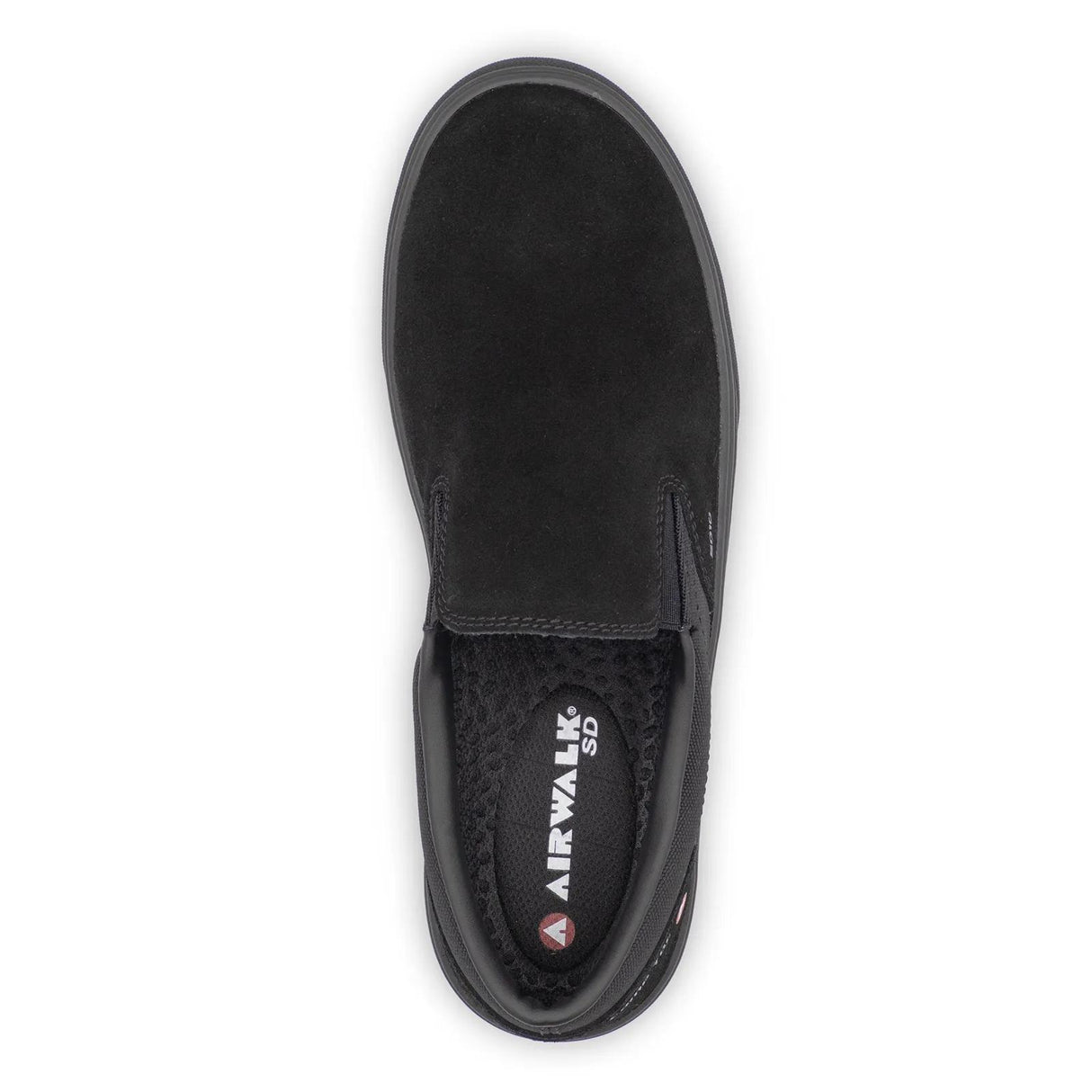 Airwalk Venice Suede Slip-On SD10 Composite Toe Work Shoes – Black 4