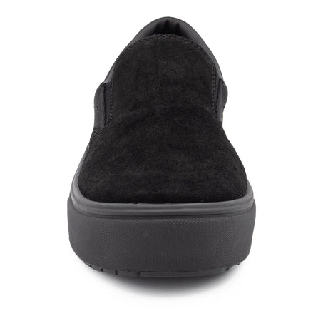 Airwalk Venice Suede Slip-On SD10 Women’s Composite Toe Work Shoes – Black 8