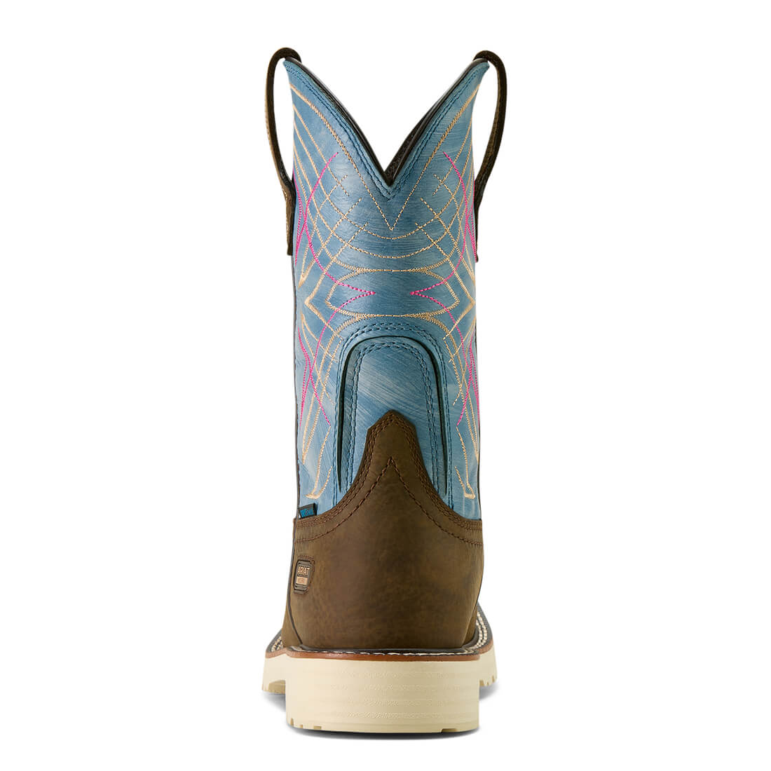 Ariat Activator Women's Waterproof Work Boot - Brown Heel