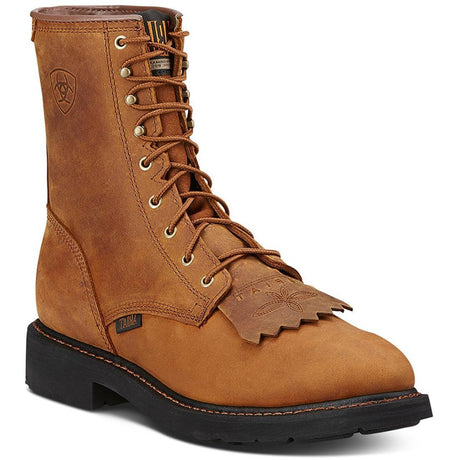 Ariat Cascade 8 inch Soft-Toe Boot Aged Bark Medial