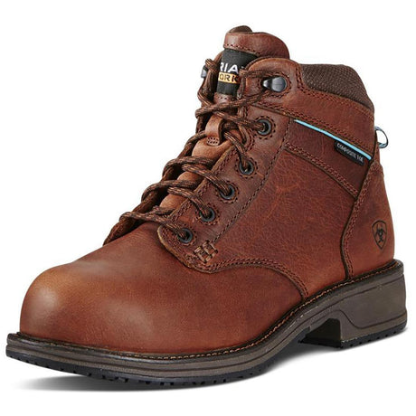 Ariat Casual Work Mid Lace SD Women's Composite Toe Work Boot - Brown Medial