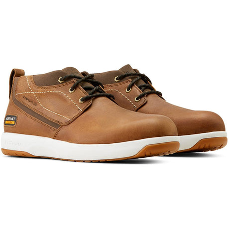 Ariat Conveyer Composite-Toe Work Shoe Sandstorm Profile