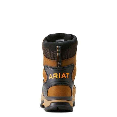 Ariat Endeavor 8 inch Carbon-Toe Waterproof Insulated Work Boot Dusted Brown Side