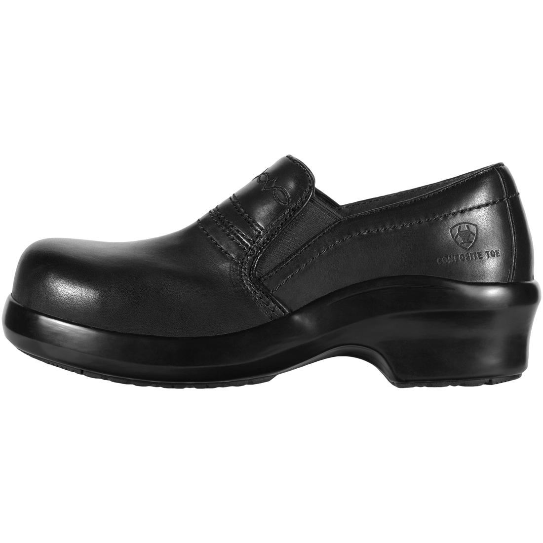 Ariat Expert Safety Clog SD Women's Composite Toe - Black Side
