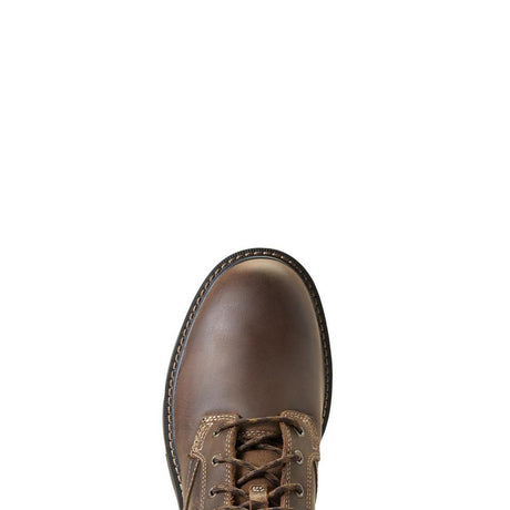 Ariat Groundbreaker 6 inch Soft-Toe Boot Brown Upper