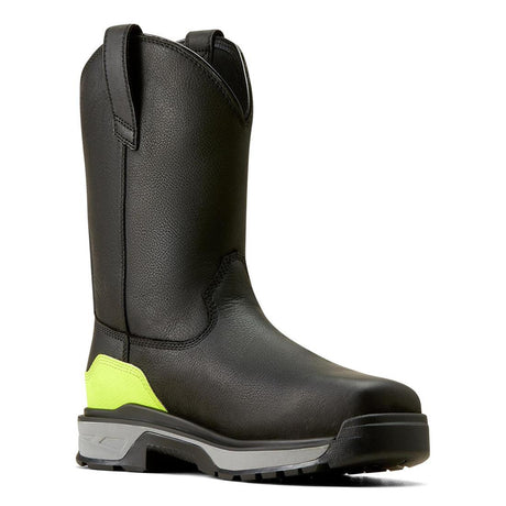 Ariat Intrepid Live Wire Composite-Toe Waterproof Work Boot Black Medial