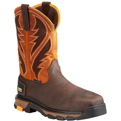 Ariat Intrepid VentTEK Composite-Toe Work Boot Bruin Brown Profile