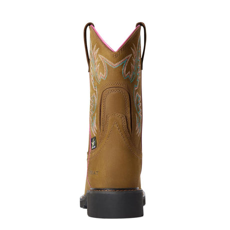 Ariat Krista Women's MetGuard Steel Toe Work Boot - Brown Upper