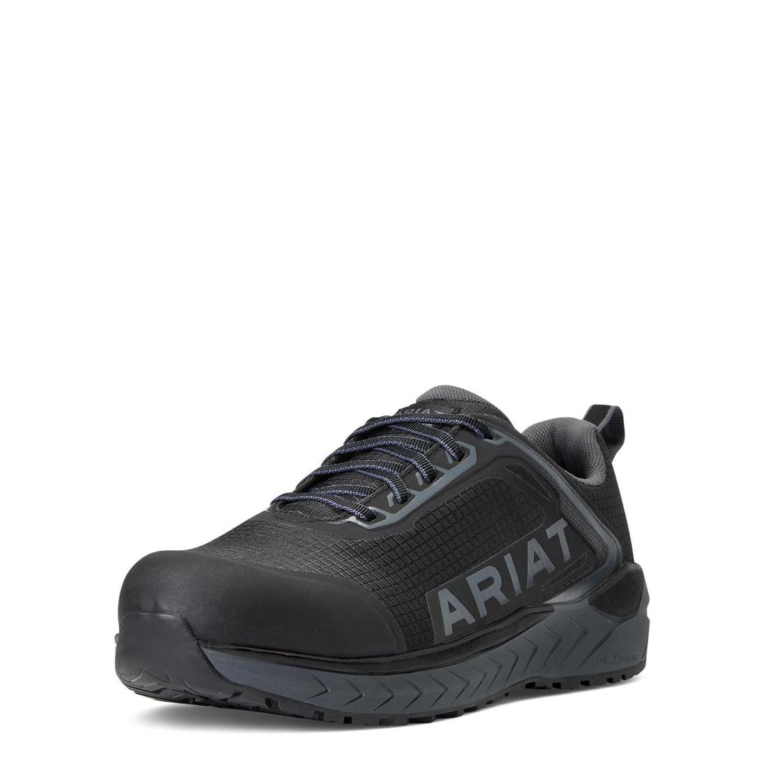 Ariat Outpace Composite-Toe Work Shoe Black Detail