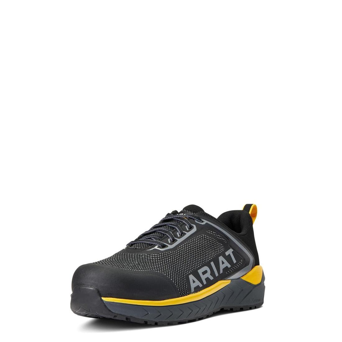 Ariat Outpace Composite-Toe SD Work Shoe Charcoal Detail