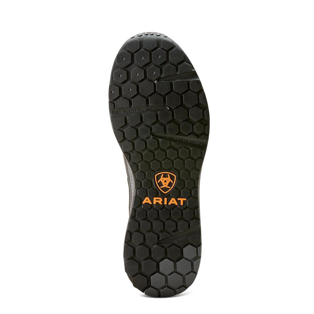 Ariat Outpace Shift Composite-Toe Waterproof Work Shoe Black Sole