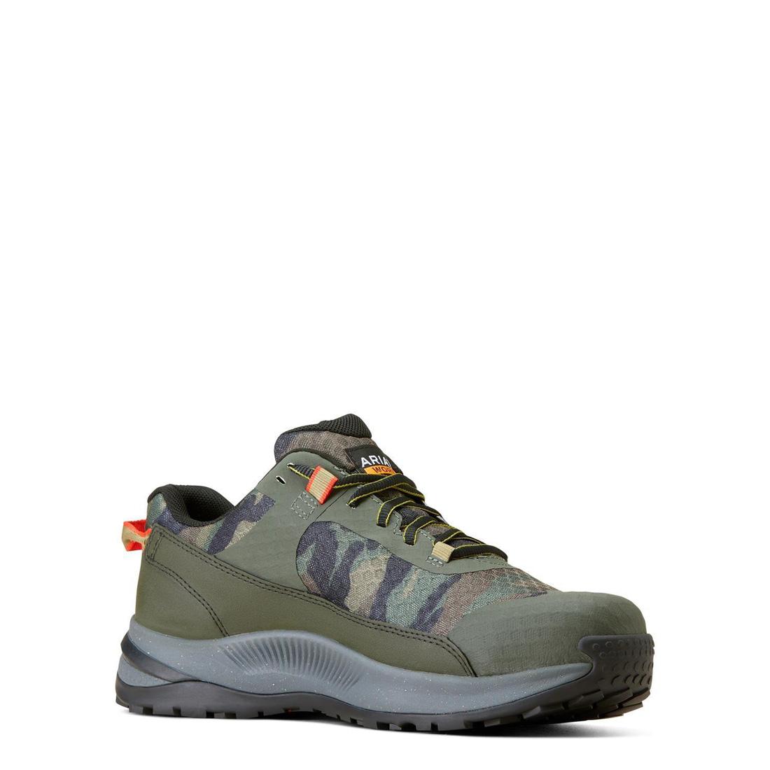 Ariat Outpace Shift Composite-Toe Work Shoe Camo Medial